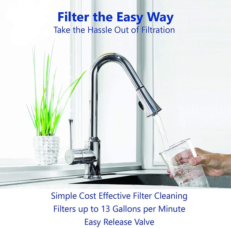 EXPRESS WATER WHP1 Spin Down Sediment Filter  Standard  Bronze - Image 3